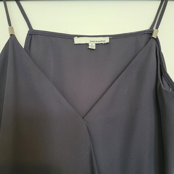 june & hudson Front Wrapped Camisole - Picture 4 of 5